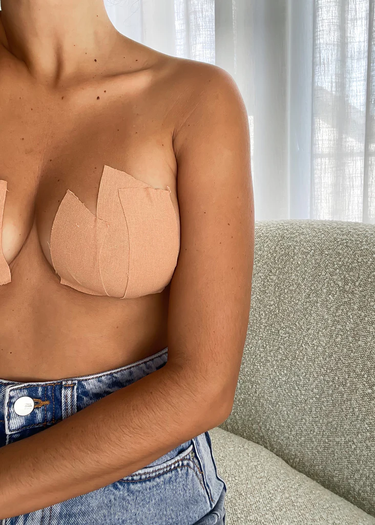 How To Use Fashion Tape For Strapless Dress